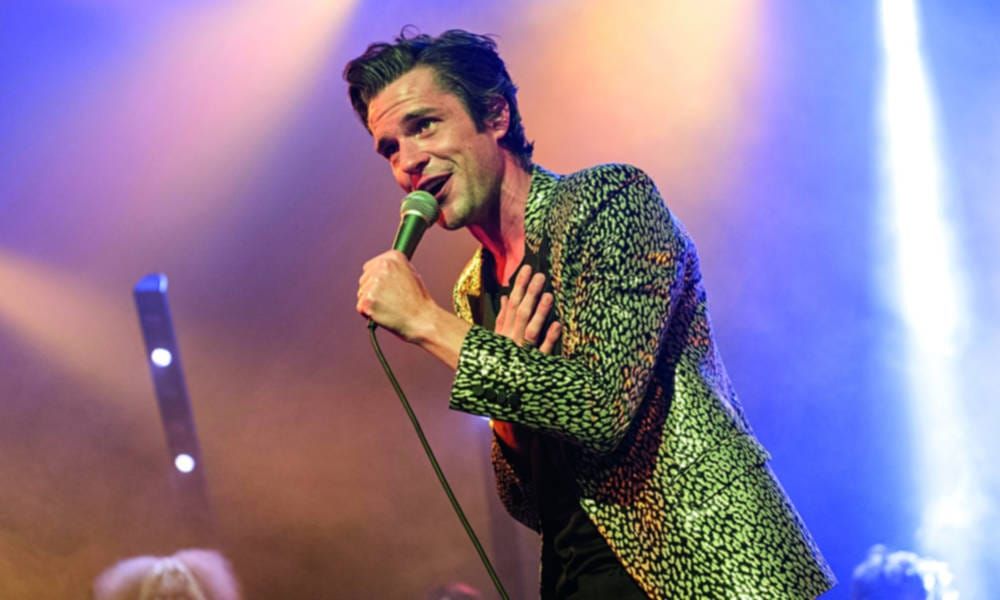 Brandon flowers on his own