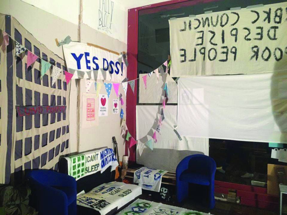 Squatting in the shadow of Harrods