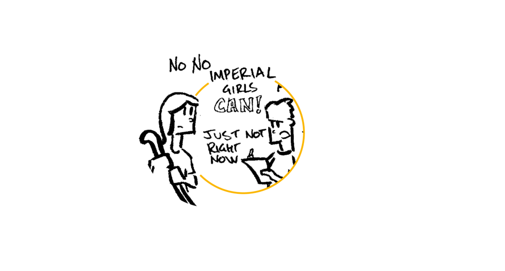 Imperial Girls Can do without Sport Imperial