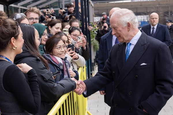 King Charles visits Imperial College