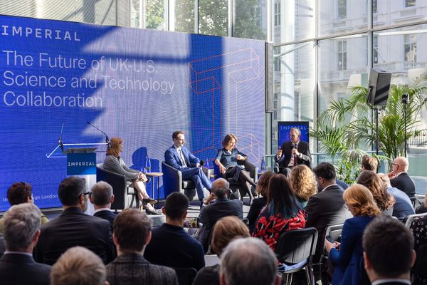 Senior British and American officials gather on South Kensington campus following US-UK Tech Prosperity Deal