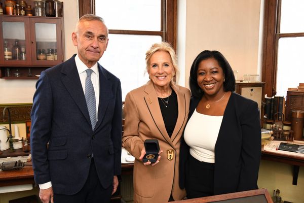 Dr Jill Biden visits Imperial College and NHS Trust