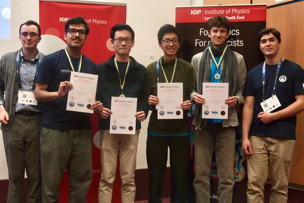 Joint Oxford-Imperial team comes second at PLANCKS UK