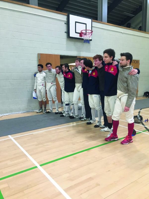 Mens 1st display a rapier wit