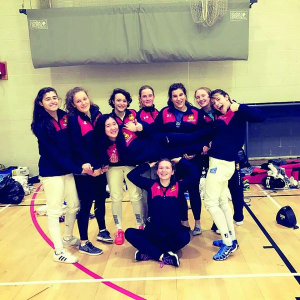 Women’s 1st Team Fencing: Always on point