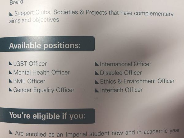 Union apologise after calling Disabilities Officer 'Disabled Officer'