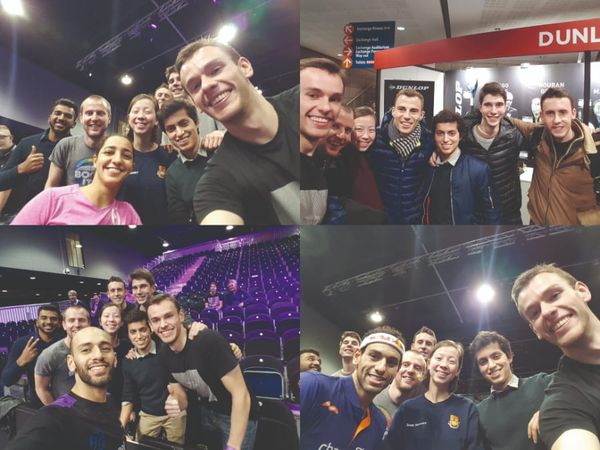 IC Squash storms World Championships