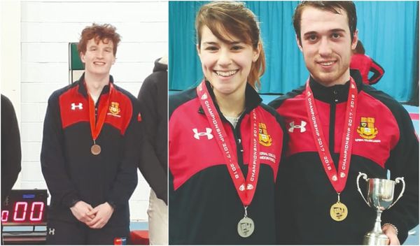 Win-perial fencing: gold, silver, and bronze at BUCS