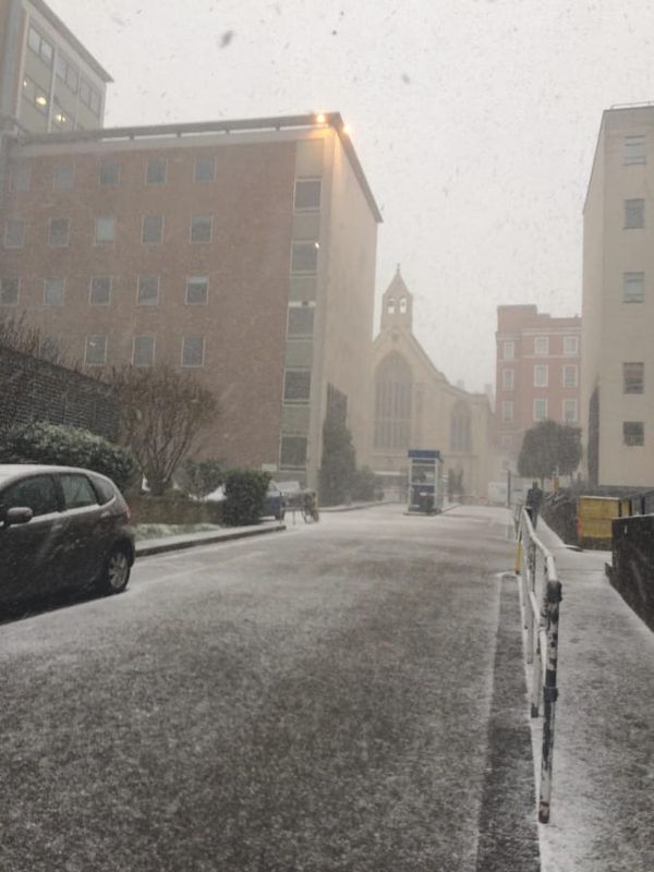 Behind the scenes of London’s snowy adventure 