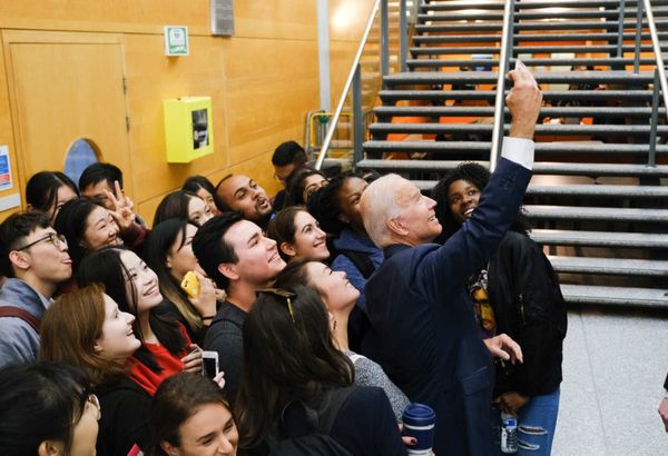 Joe Biden, the former U.S. Vice-President, visits Imperial
