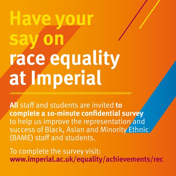 Imperial launches Race Equality Charter Survey