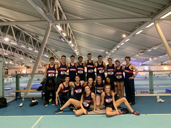 Cross country gives indoors athletics a try