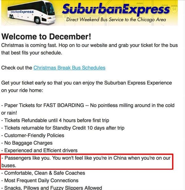 Do you sometimes feel like you’re in China?