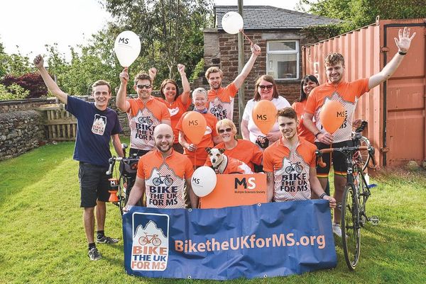 Bike the UK for MS visit Imperial