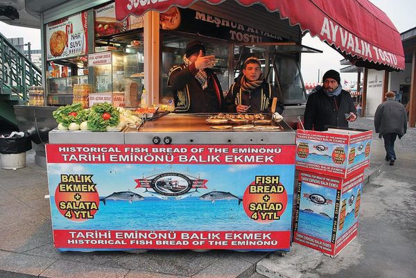 The streets lined with Turkish Delights