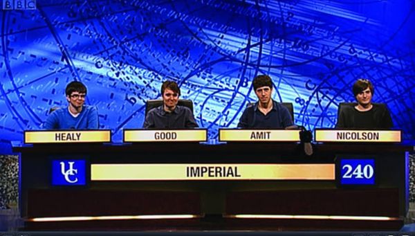 Game, set, match Imperial College