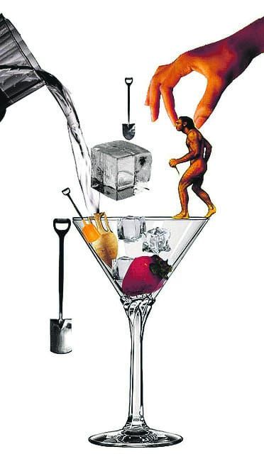 Shakin’ your cocktail feather