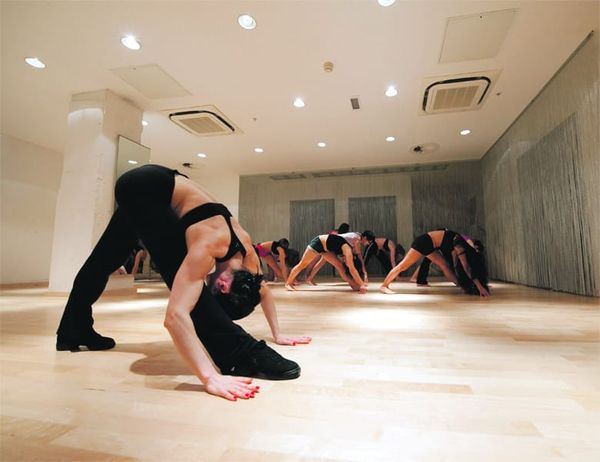 Get hot at pole dancing class