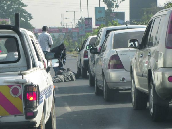 “Bullets were coming across us from both sides”