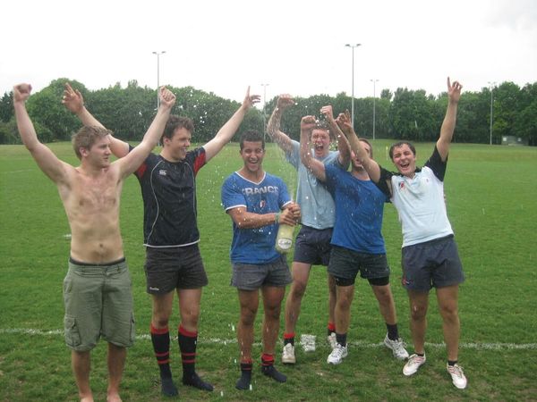 German beer, kebabs and plenty of rugby