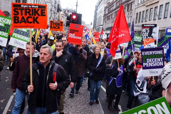 Public sector protests