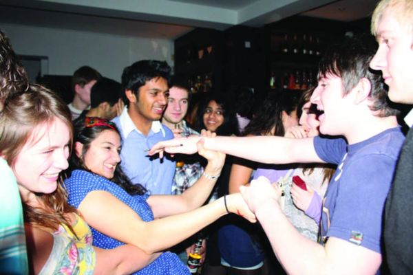 Vintage bar night for hockey club