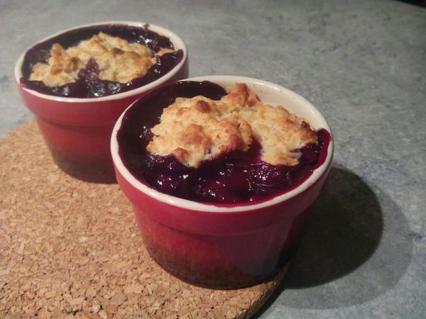 Dessert of the week - Blueberry Cobbler