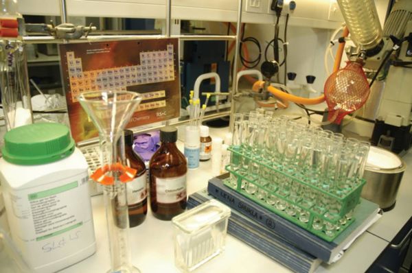 Scientists protest to protect research