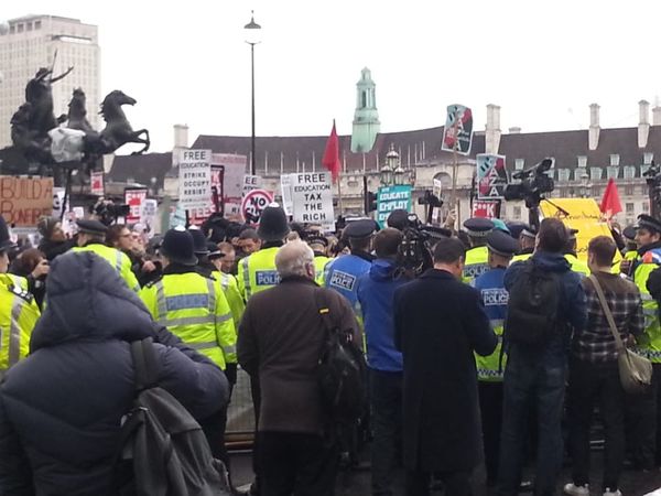 Totally shambolic policing tactics