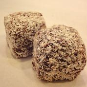 Rachel’s yummy Lamington cakes...