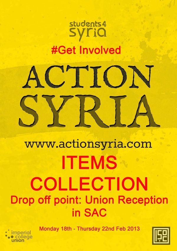 SOS Syria is underway