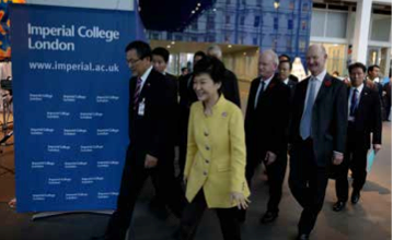 President of Republic of Korea visits Imperial