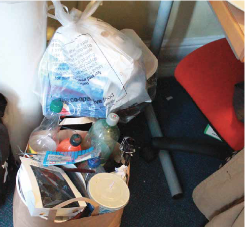 Cleaning in halls confusion