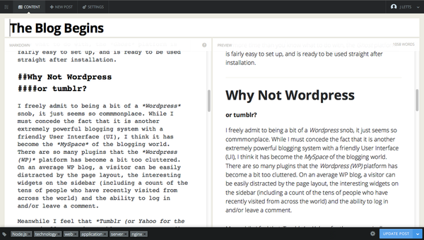 How to get into Ghostblogging!