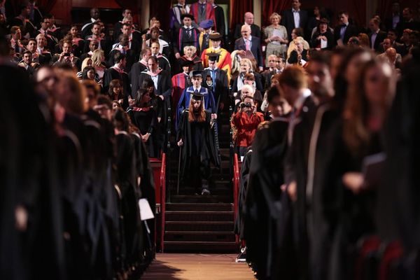 Postgraduate Graduation ceremony in Royal Albert Hall