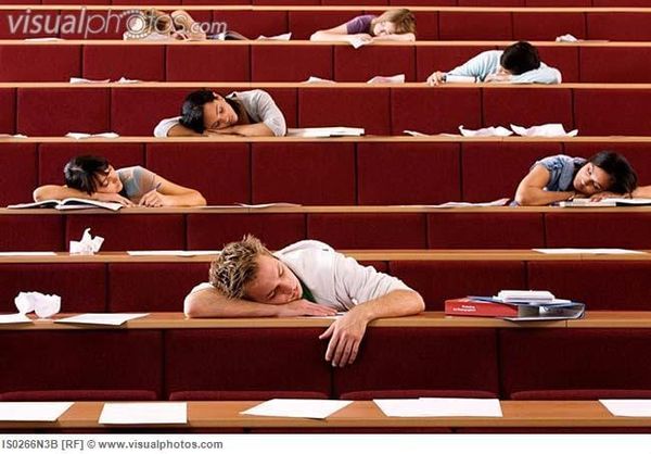Learning in lectures whilst sleeping – a dream come true?