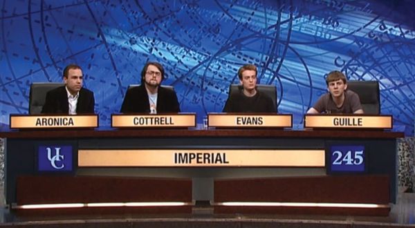This year’s University Challenge team finalised