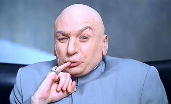 I want to say thank you to the bad people