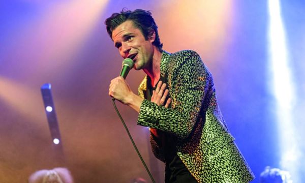Brandon flowers on his own