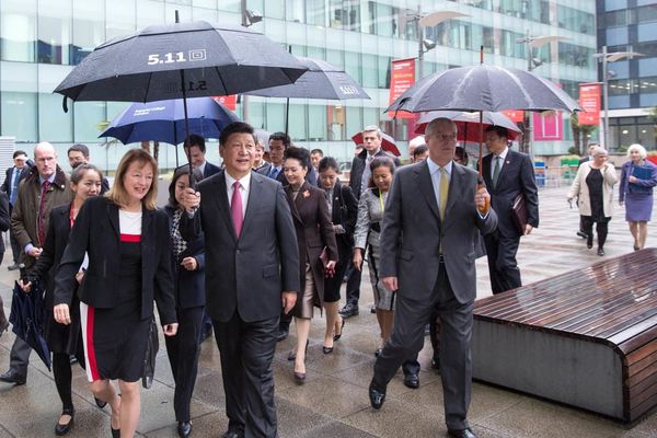 My morning with the President of China