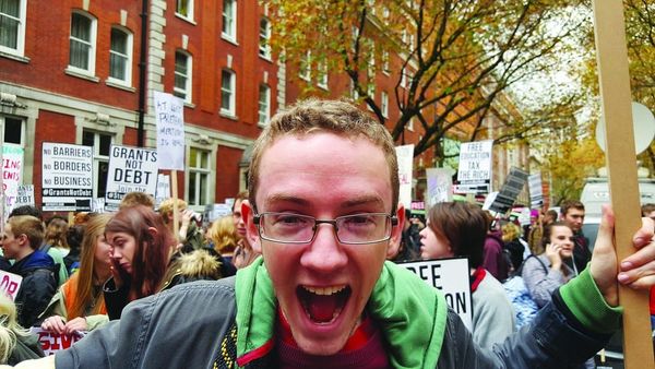 Imperial students attend fees and cuts demo