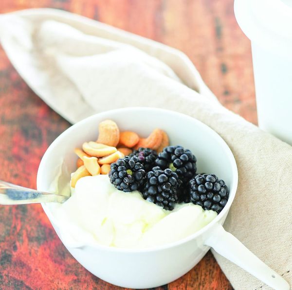 Creamy heavenly probiotic goodness