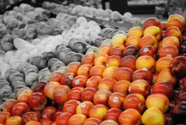 Food flushed down the drain