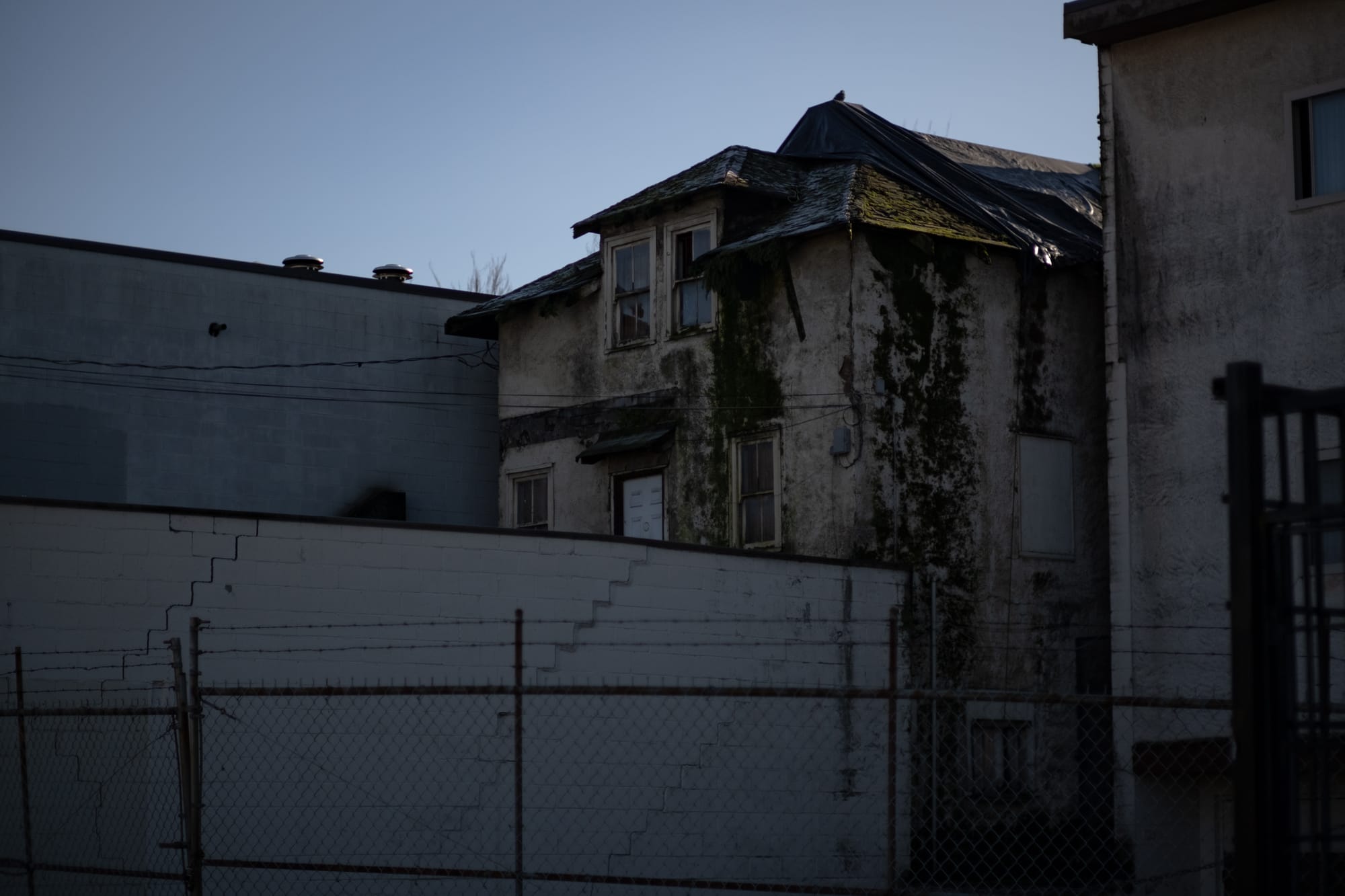 Residence atop and behind commercial space on East Hasting Street; Hastings-Sunrise, Vancouver