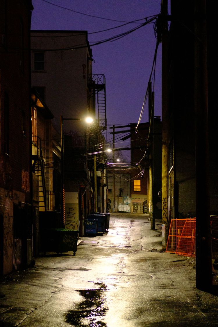 Looking east where DTES and Chinatown meet; downtown East Side, Vancouver