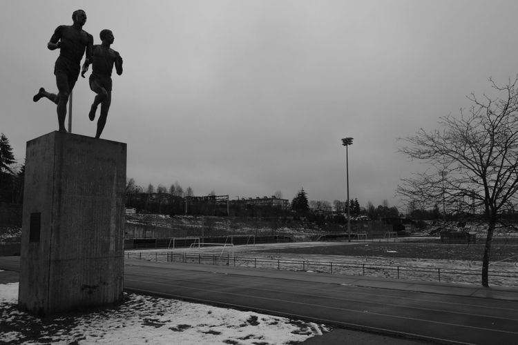 The fields at Hastings Park, formerly Empire Stadium, the site of the first 4 Minute Mile; Hastings-Sunrise, Vancouver