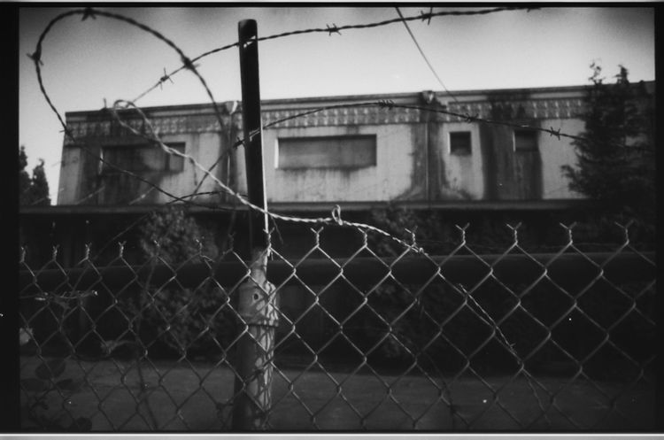 Abandoned industrial site, Railway Street; Railtown, Vancouver