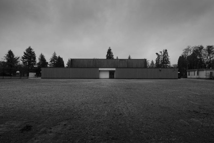 A school building in East Van