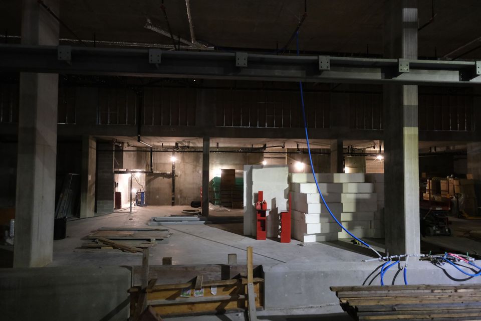 Construction still life, Kingsway