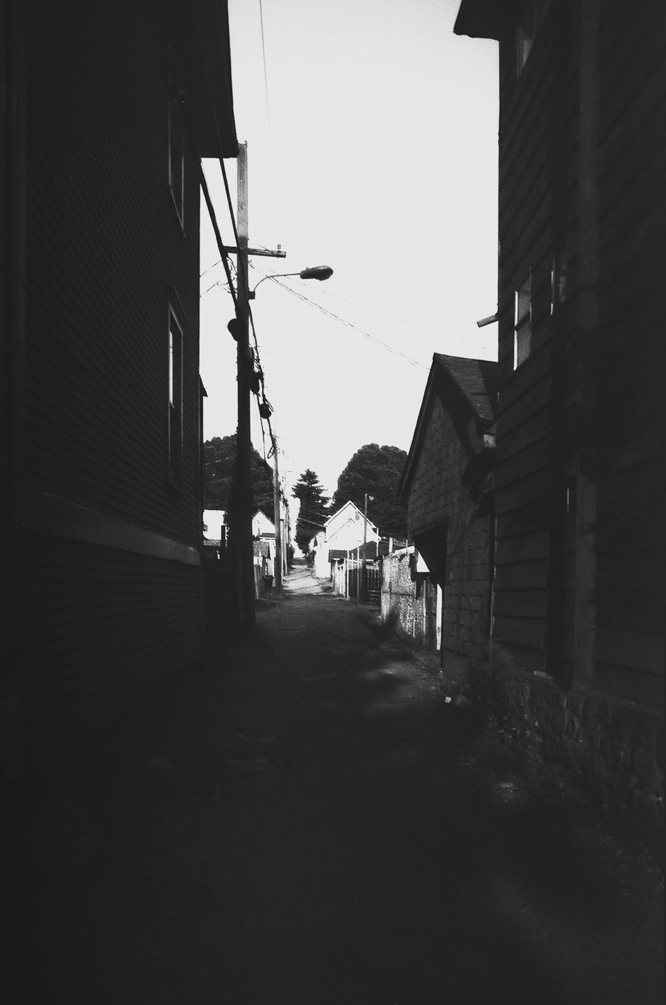Looking west; East Vancouver